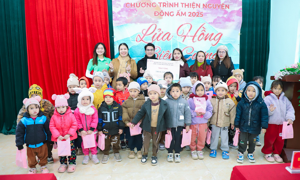 Thiện nguyện Diên Hồng Đông Ấm 2025 - Lửa Hồng Biên Cương