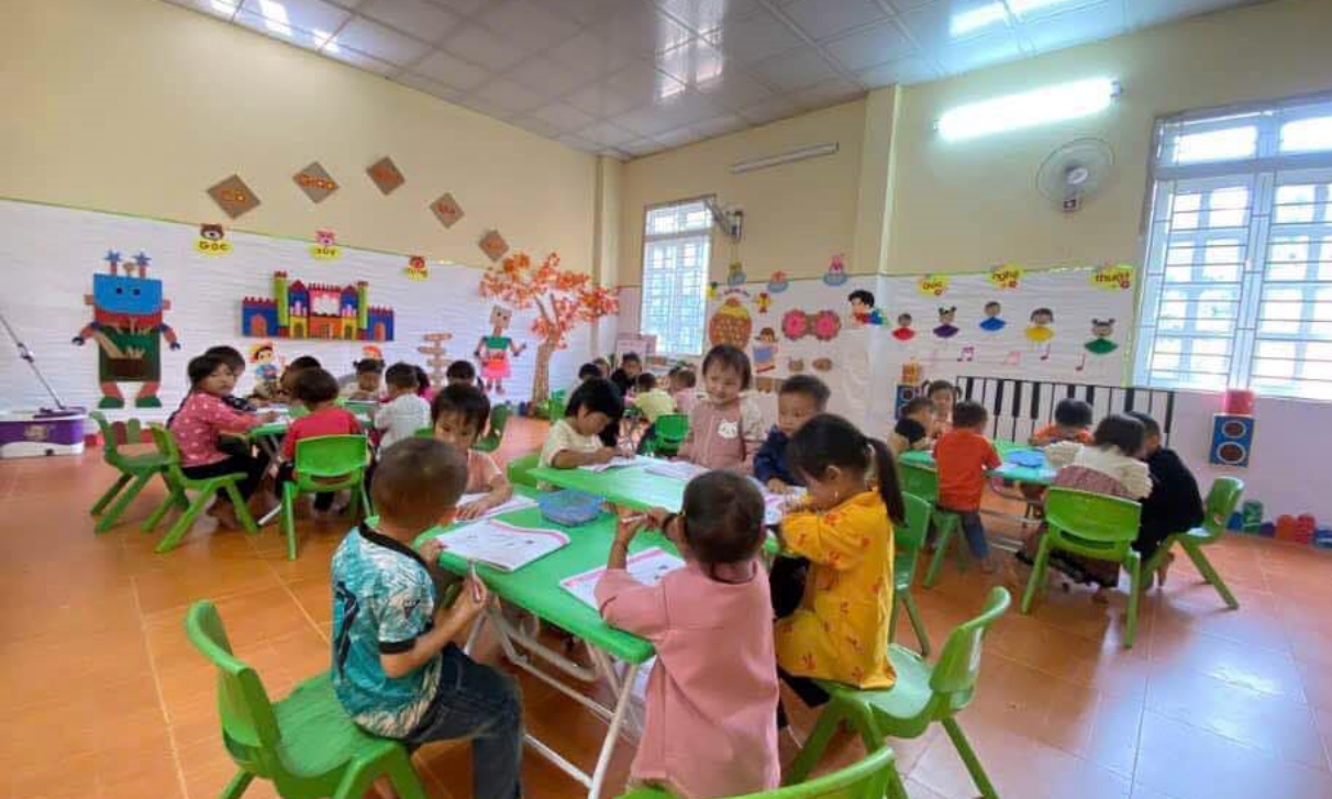 Điểm trường Khua Họ sau hơn 1 năm hoạt động