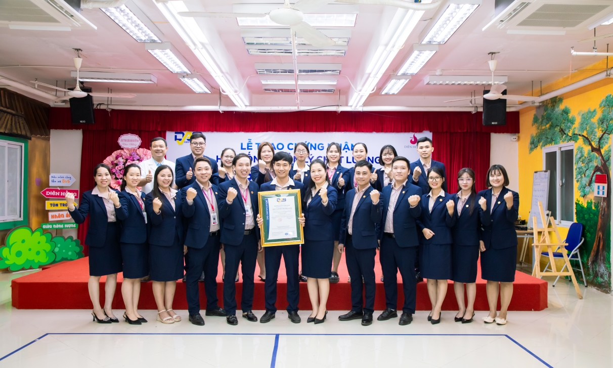 Lễ trao chứng nhận ISO 9001:2015