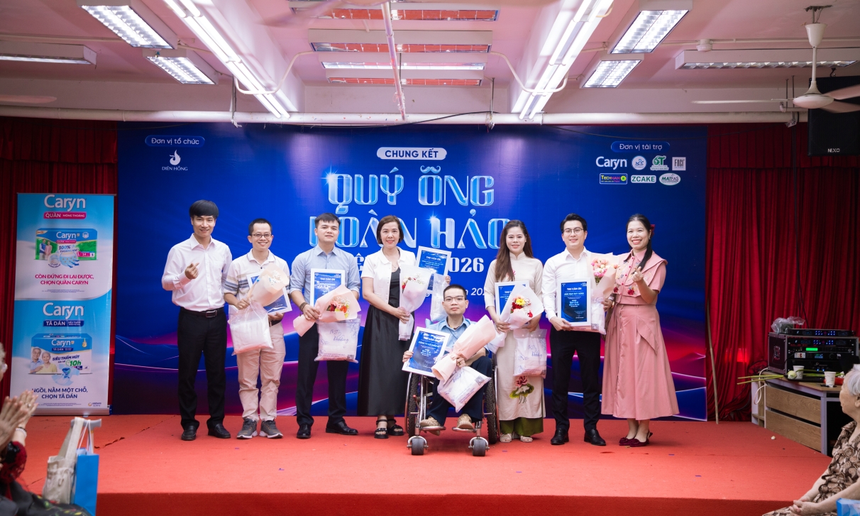 Diên Hồng cảm ơn Nhà tài trợ Chung kết Quý Ông Hoàn Hảo 2026