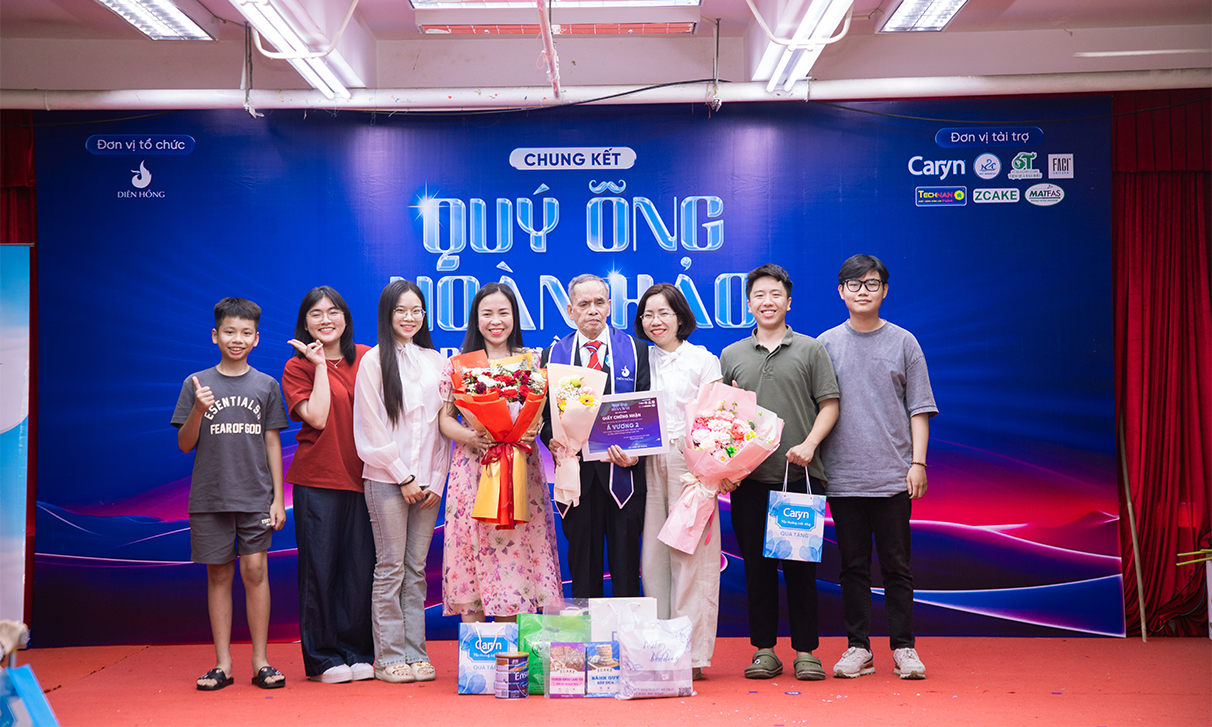 Gia đình người cao tuổi - Ông Bùi Công Suất - Á vương 2 Quý Ông Hoàn Hảo Diên Hồng 2026