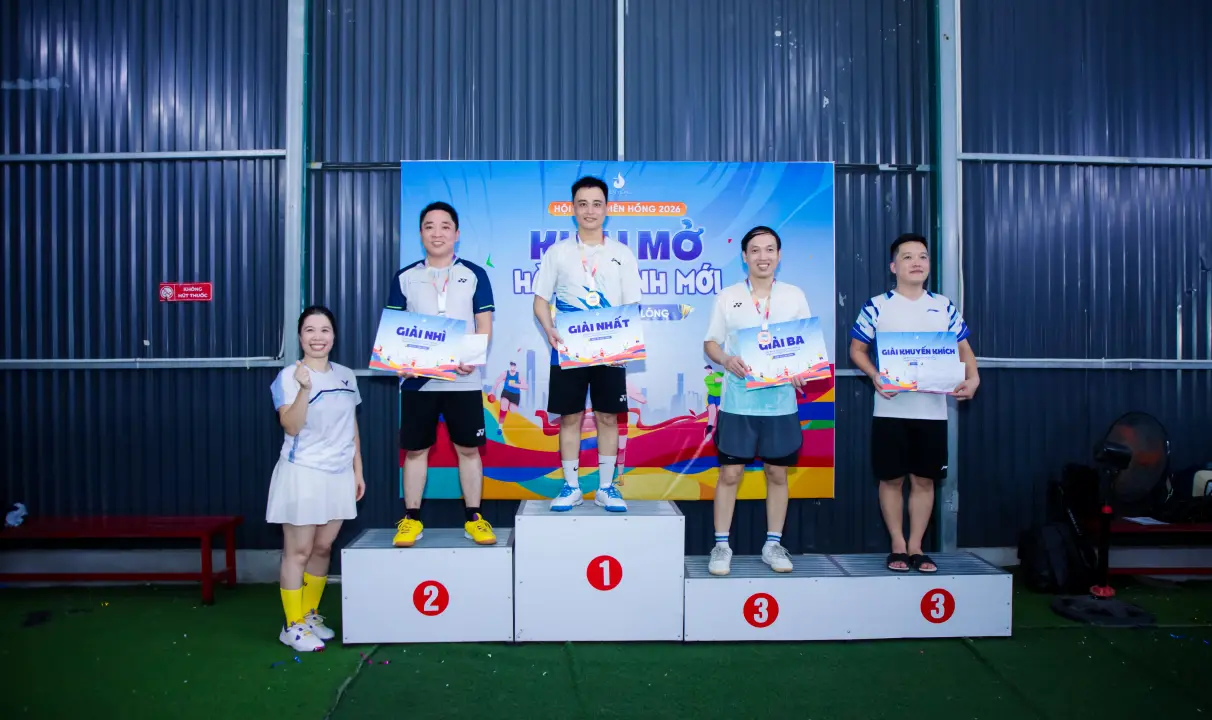 Trao giải hạng mục đơn nam