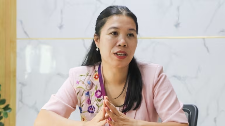 Bà Trần Thị Thúy Nga - Phó Tổng Giám đốc Diên Hồng
