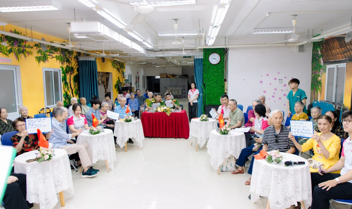 Cuộc thi phòng cháy chữa cháy dành cho người cao tuổi tại Diên Hồng