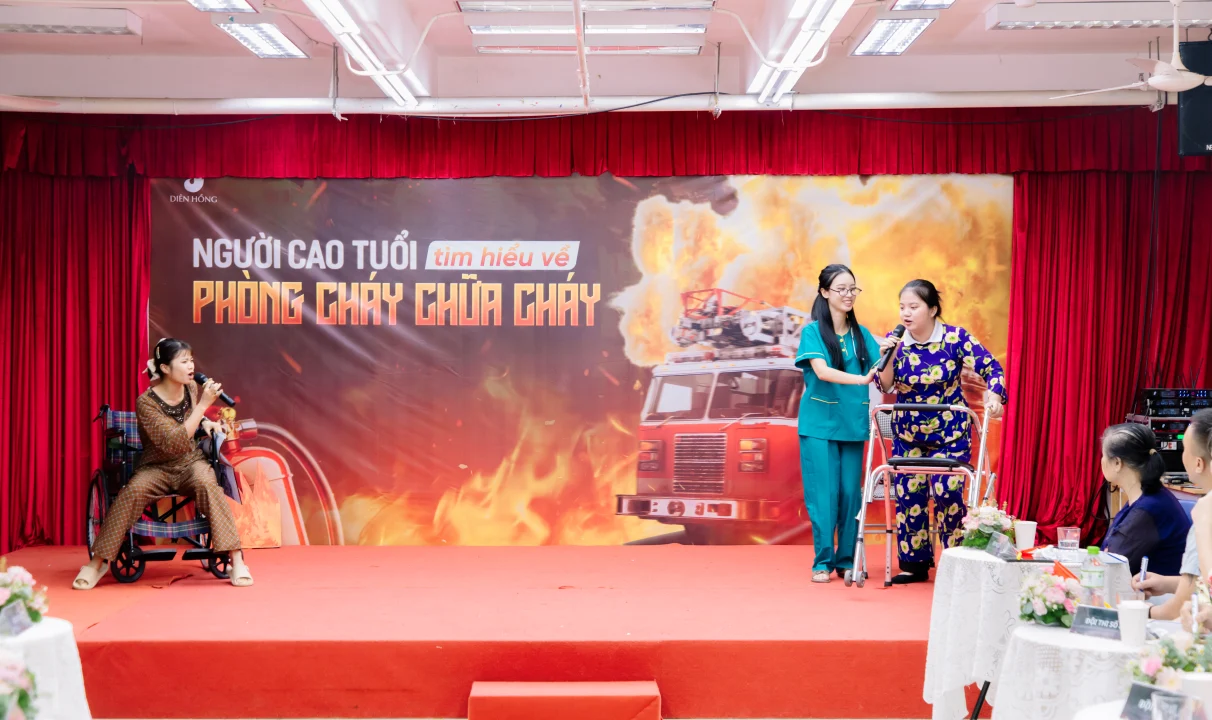 Mô phỏng tình huống phòng cháy chữa cháy
