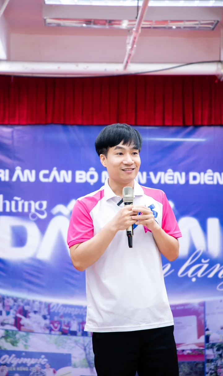 Tổng Giám đốc Đỗ Trần Hồ Thắng gửi lời tri ân đến cán bộ nhân viên lâu năm