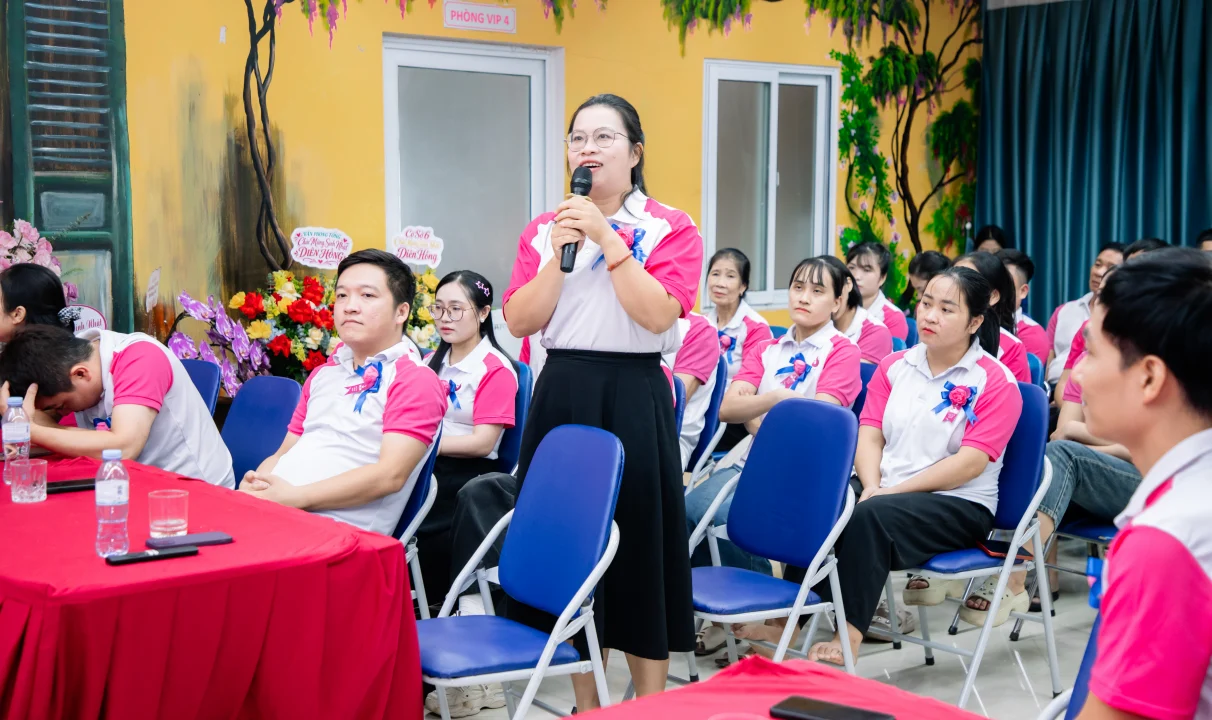 Chị Nguyễn Thị Thanh Hải - Trưởng phòng Công tác xã hội gắn bó 6 năm với Diên Hồng