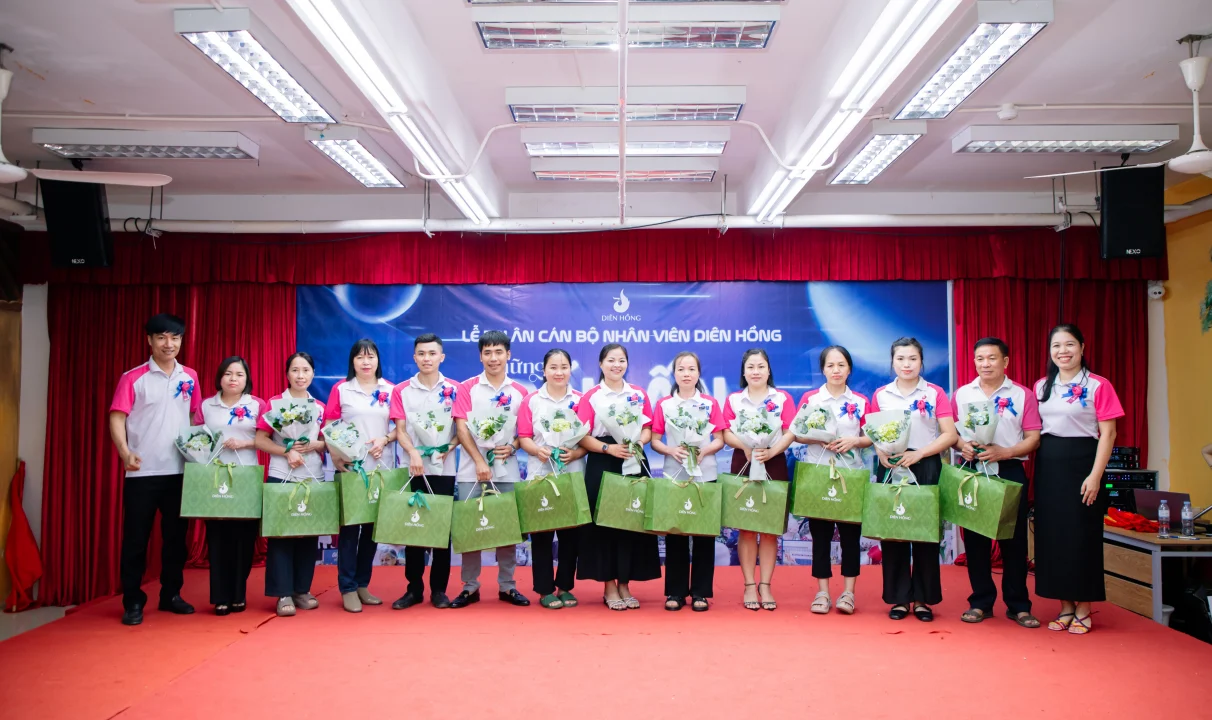 Diên Hồng tri ân nhân viên gắn bó từ 7 năm